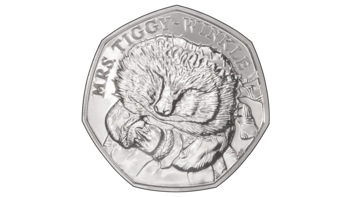 Mrs Tiggy Winkle 50p How much is the Mrs Tiggy Winkle Coin Worth? Mrs Tiggy Winkle 50p How much is the Mrs Tiggy Winkle Coin Worth?