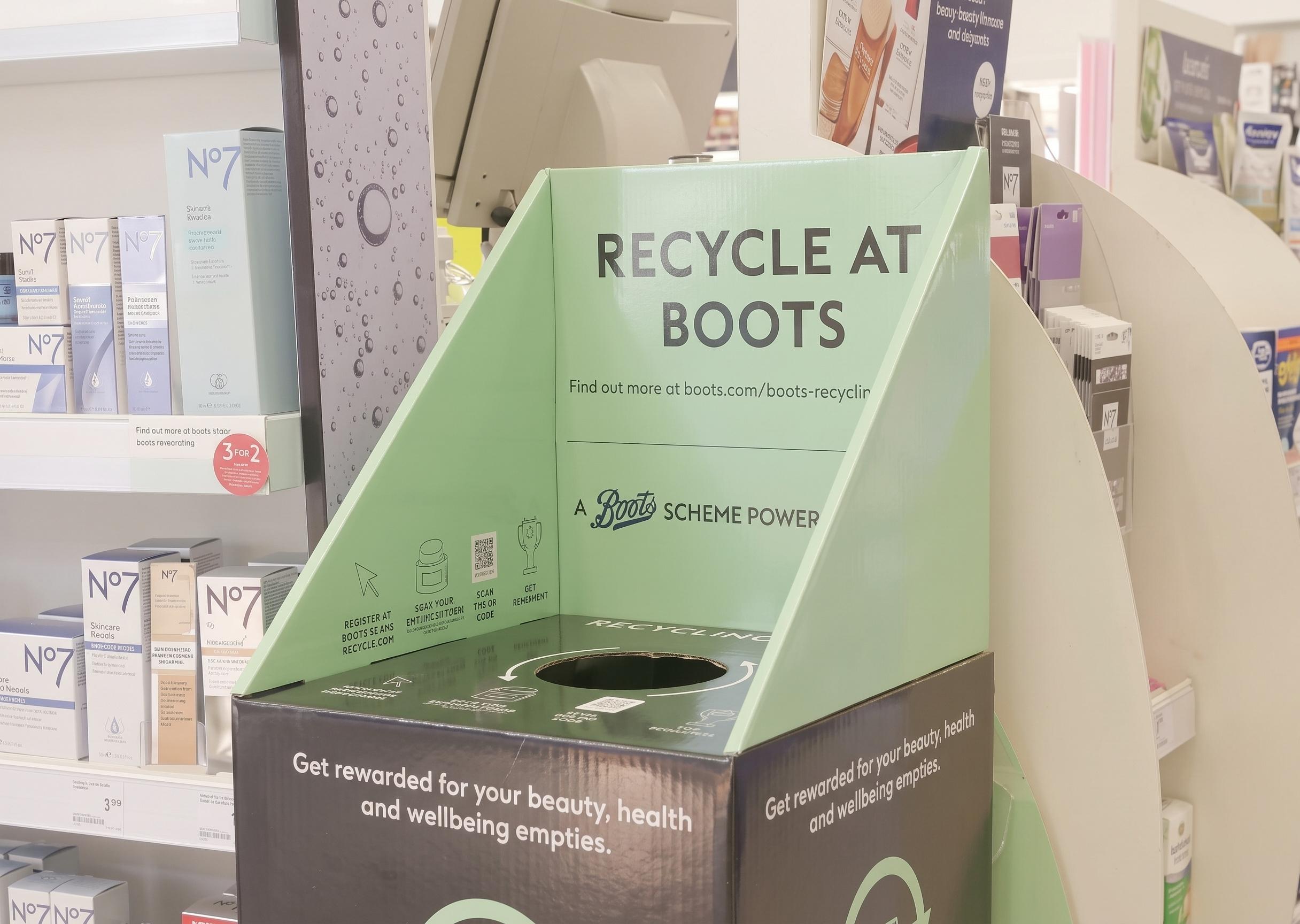 recycle at boots