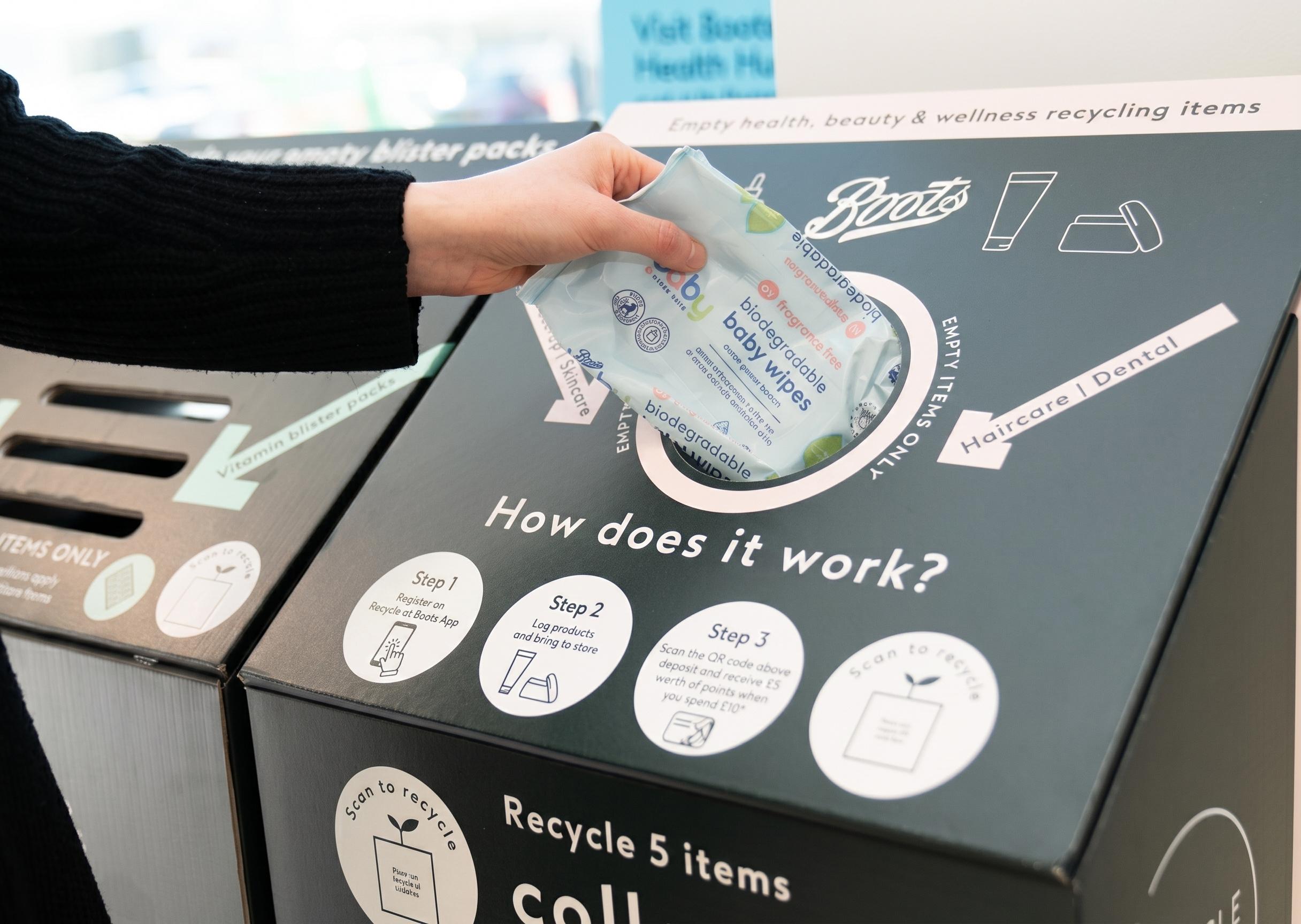 recycle at boots