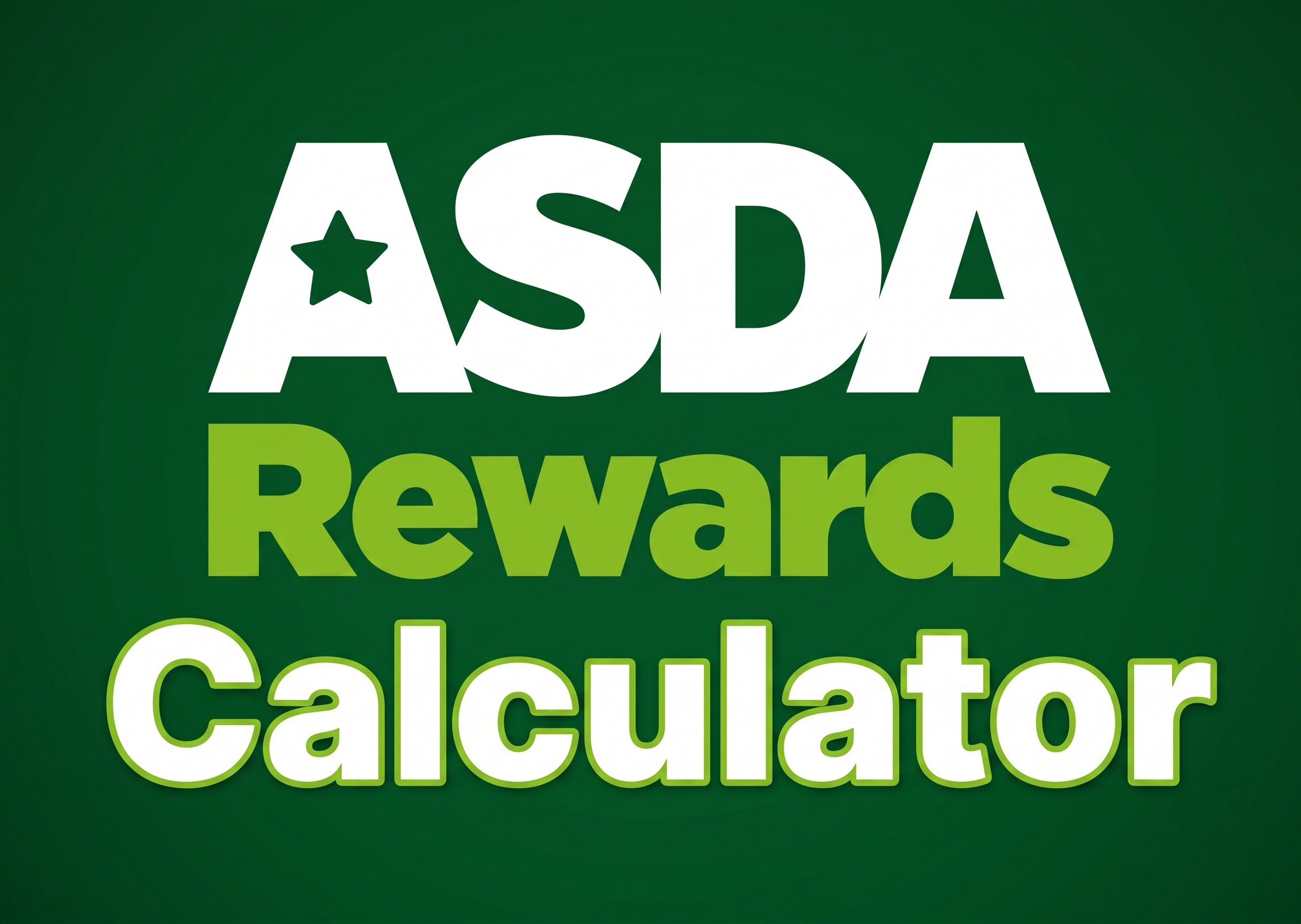 Asda Rewards Calculator