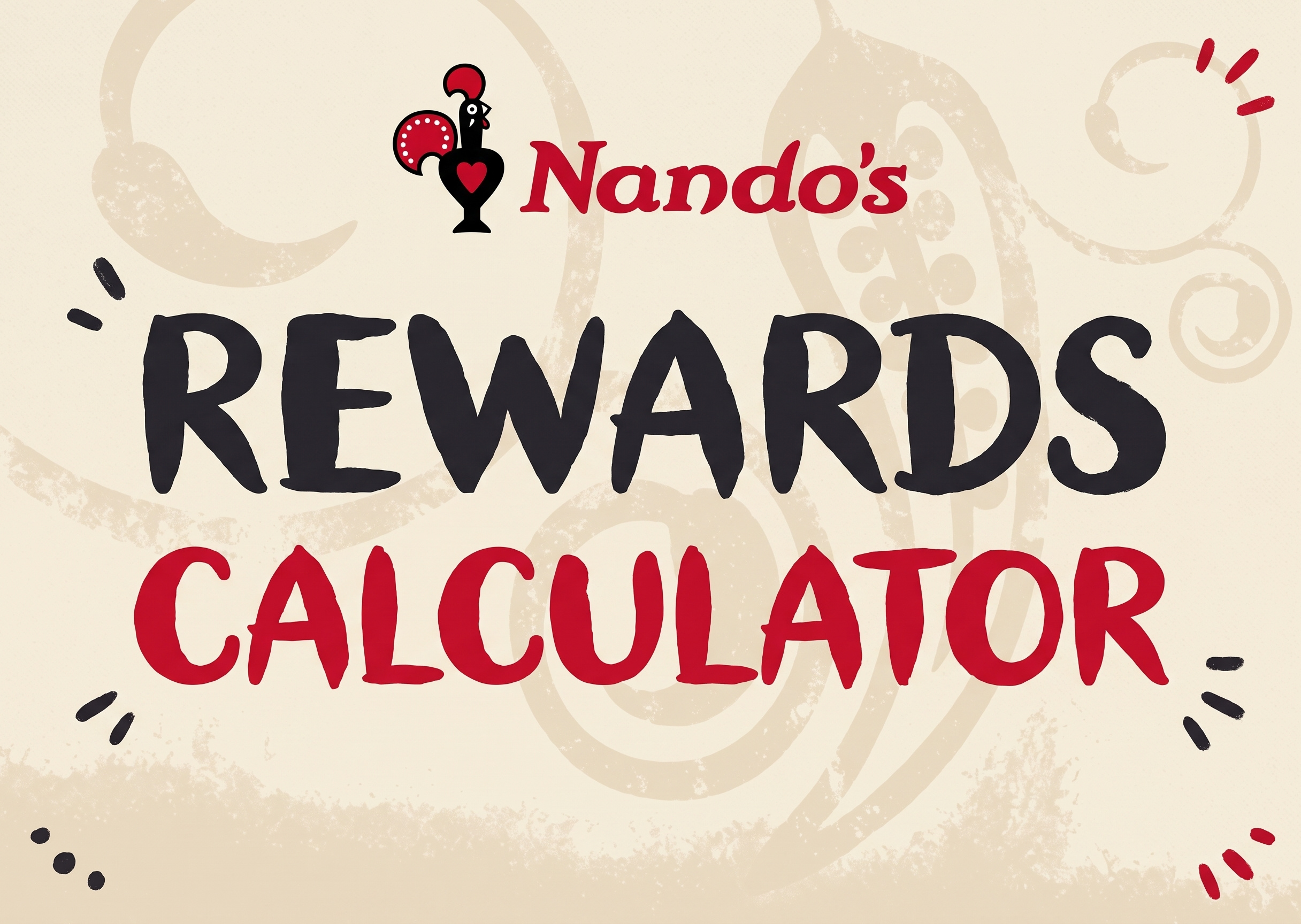 Nandos Rewards Calculator